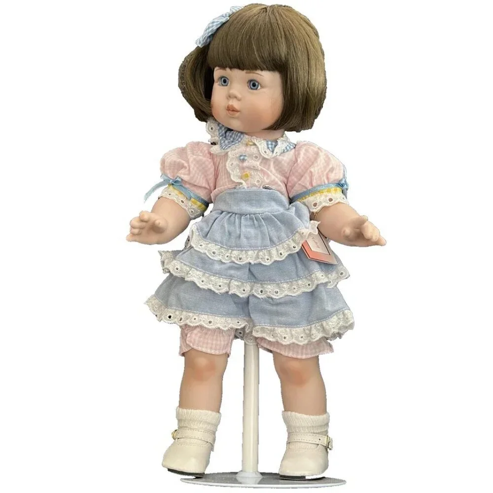 NEW Ashton Drake Galleries - A Kiss ill Make It Better Collectors Doll #I 5153